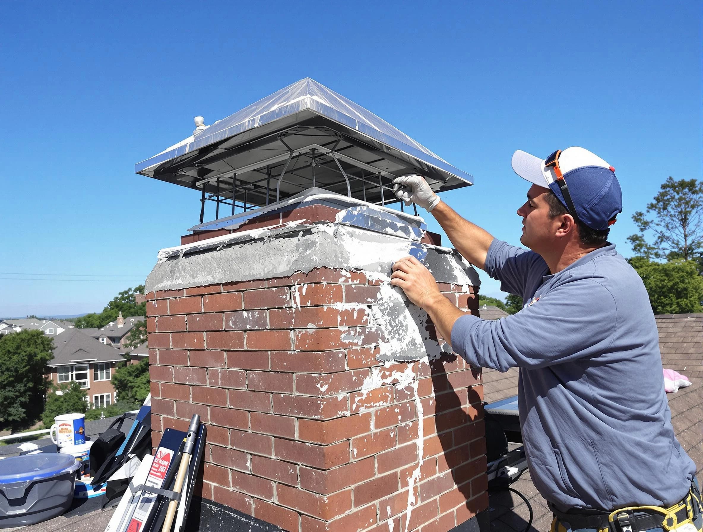 Chimney Crown Services service in Wheat Ridge, CO